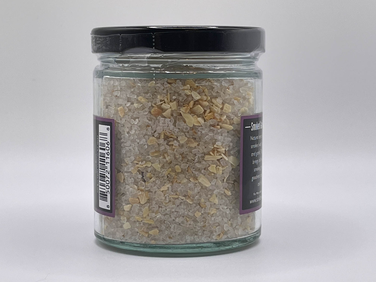 Bourbon Smoked Garlic Sea Salt